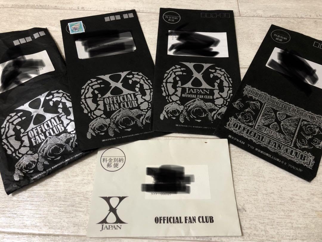 貴重！ＸJAPAN FC特典グッズセット 貴重！XJAPAN FC特典グッズセット